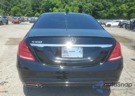 2014 Mercedes-Benz S 550 z USA, uszkodzony, nr VIN WDDUG8CB7EA018317
